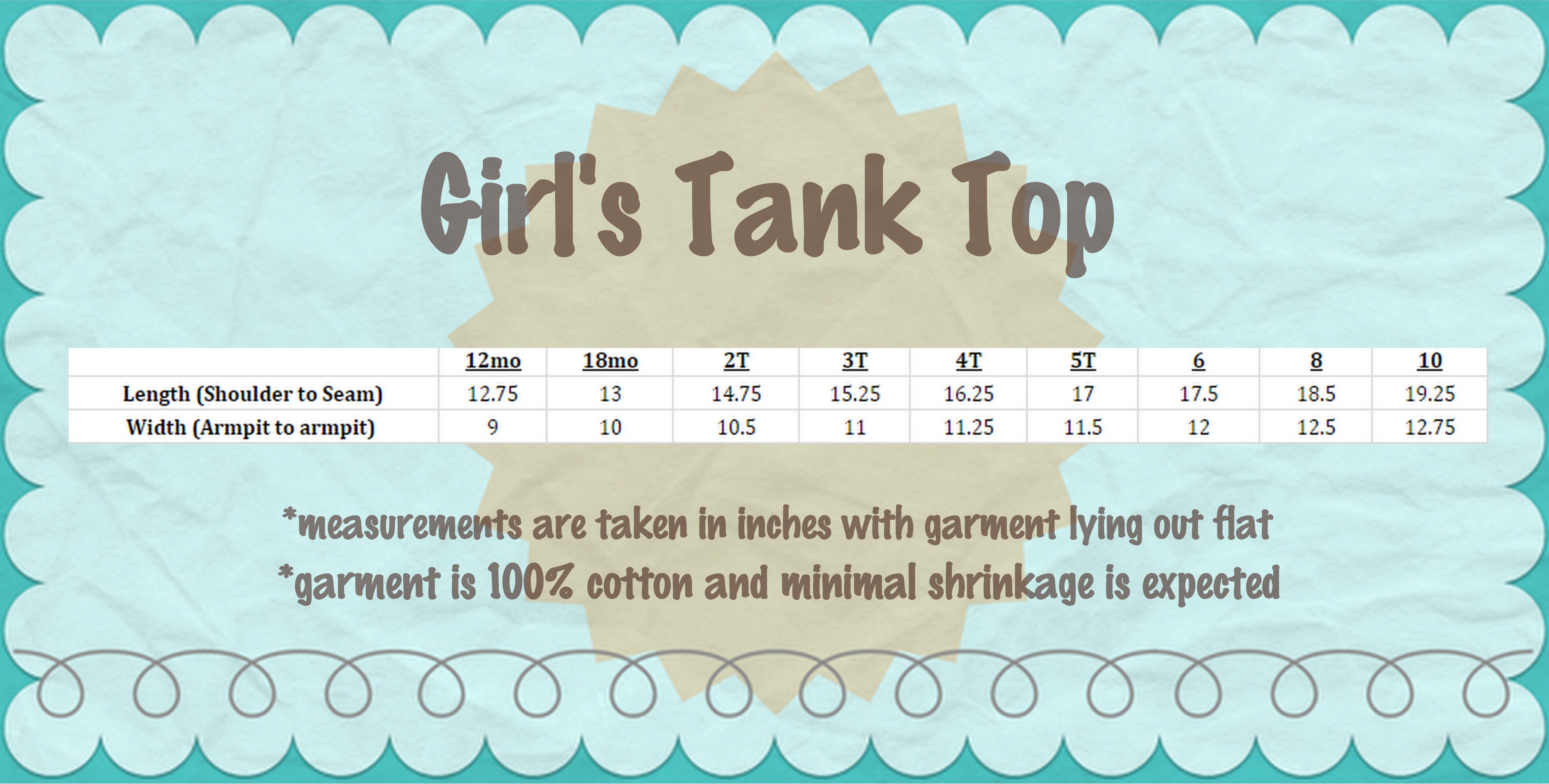 Blank Girl\'s Tank Top Shirt